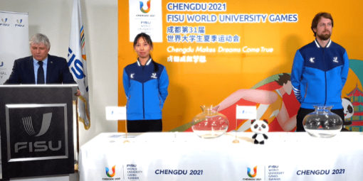 Résultats du tirage au sort des équipes des Jeux FISU Chengdu 2021
